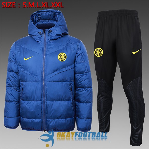 winter jacket inter milan blue 2023-2024