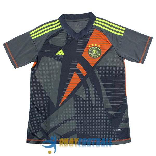 shirt germany black orange yellow goalkeeper Euro 2024-2025