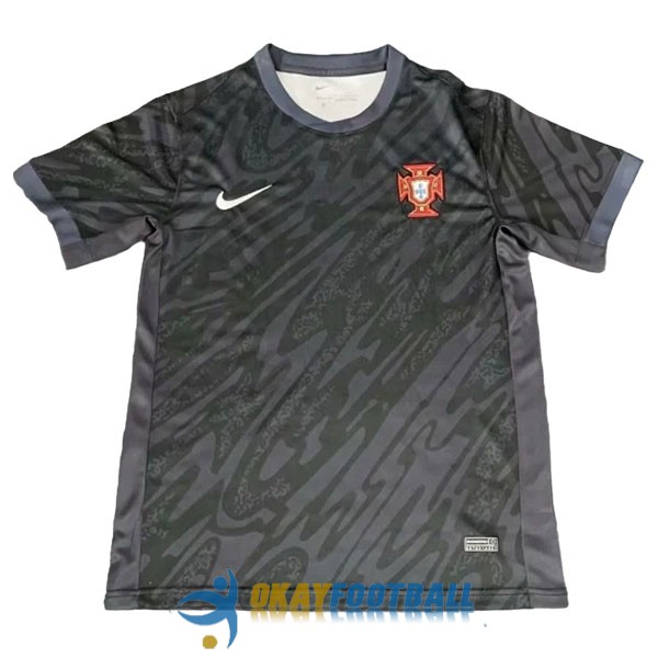 shirt portugal black goalkeeper 2024-2025