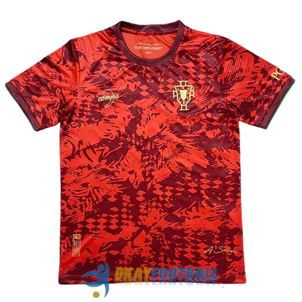 shirt portugal red training 2024-2025